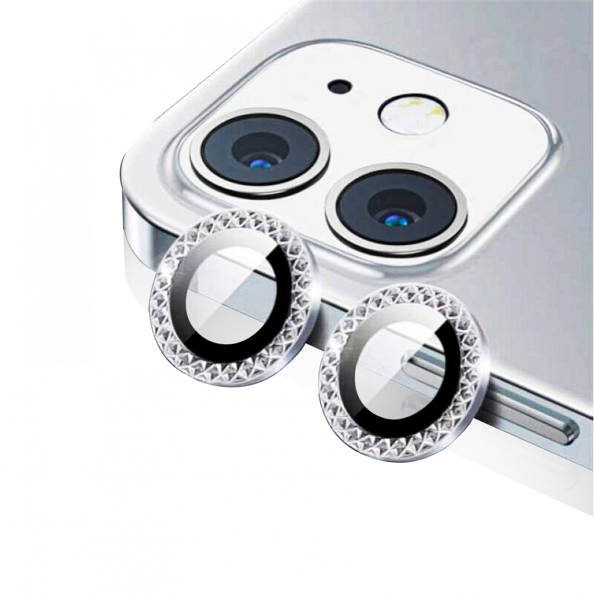 Gizmo แหวนกันเลนส์กล้อง อลูมิเนียม ขอบเพชร หลากสี ไอโฟน14 iphone14