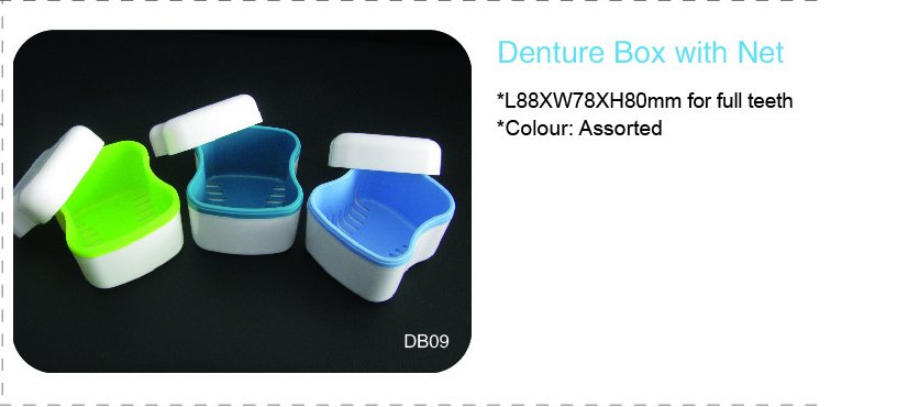 Denture Box with net