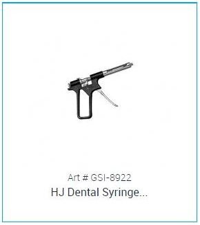 Orthodontin Dental Syringes