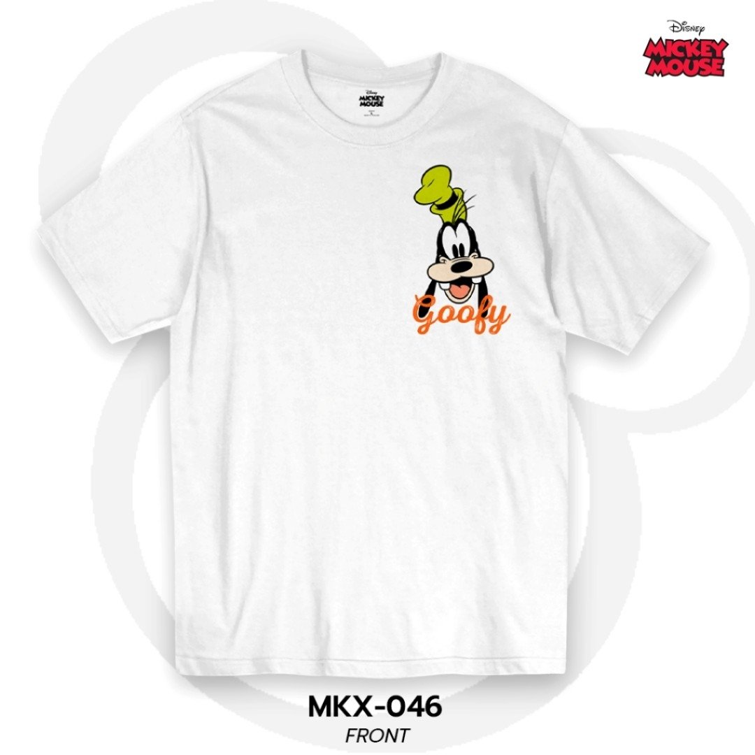 Mickey Mouse เสื้อยืดลิขสิทธิ์ คอกลม แขนสั้น (MKX-046)