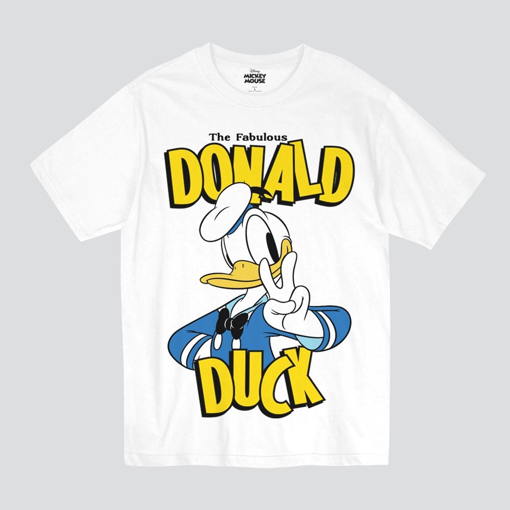 Donald Duck เสื้อยืดลิขสิทธิ์ คอกลม แขนสั้น (MKX-054)