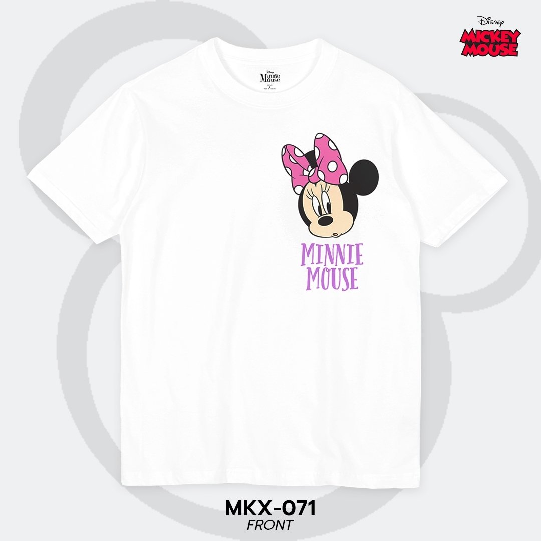 Mickey Mouse เสื้อยืดลิขสิทธิ์ คอกลม แขนสั้น (MKX-071)