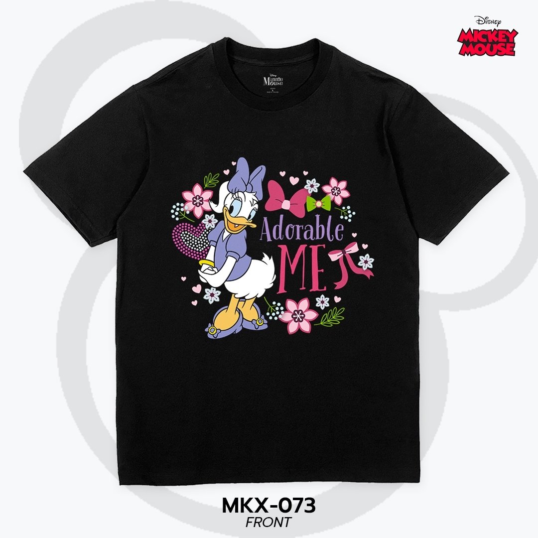 Mickey Mouse เสื้อยืดลิขสิทธิ์ คอกลม แขนสั้น (MKX-073)