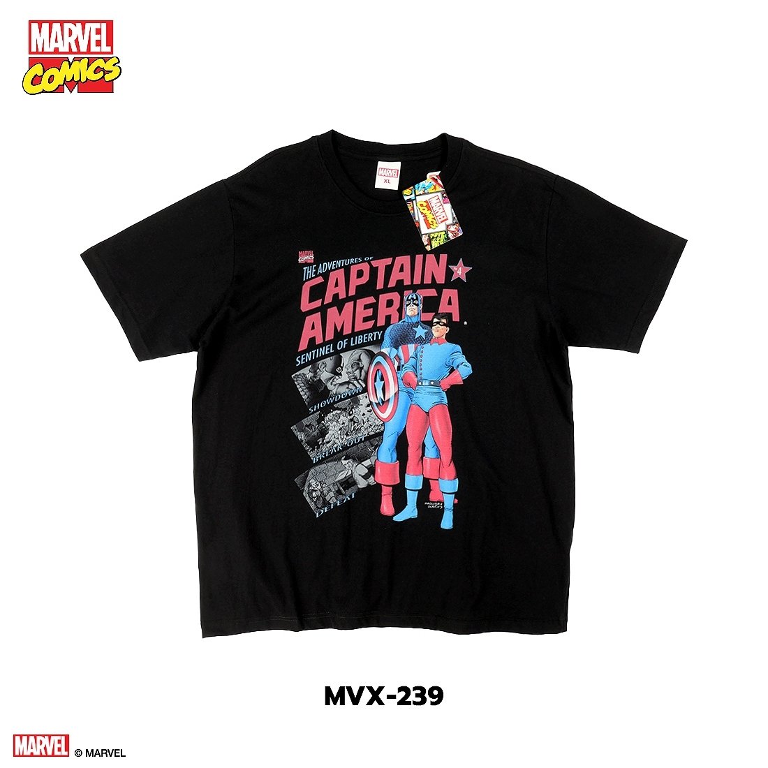 Captain America Marvel Comics T-shirt (MVX-239)
