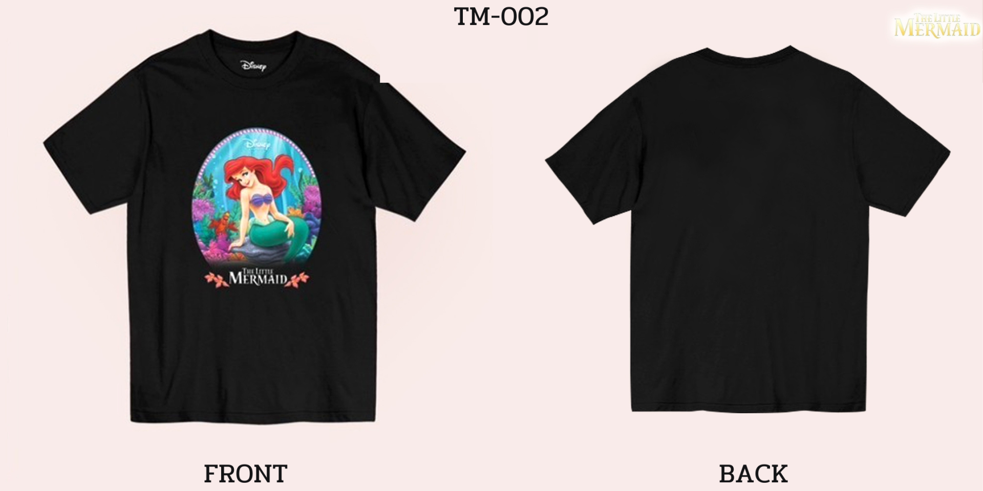 The Little Mermaid T-shirt (TM-002) power7shop