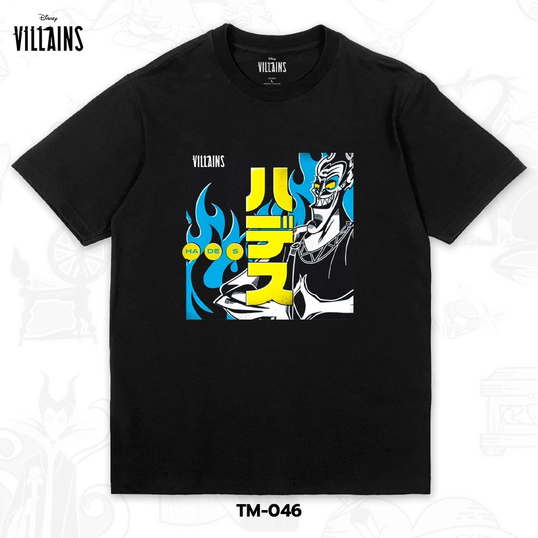 "VILLAINS" T-Shirts (TM-046)