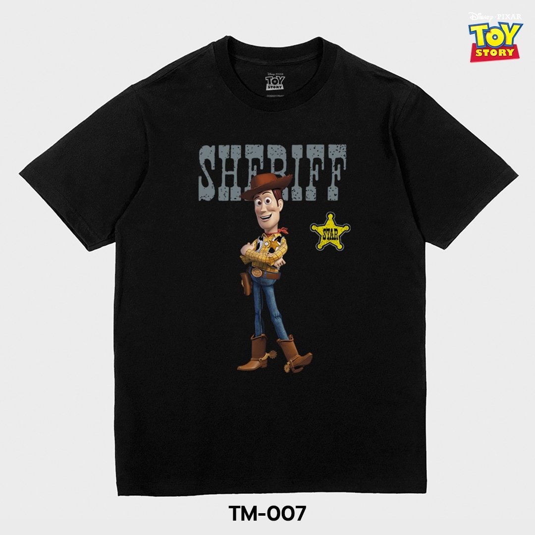Toy Story เสื้อยืดการ์ตูน Toy Story ลาย "Woody"  (TM-007)