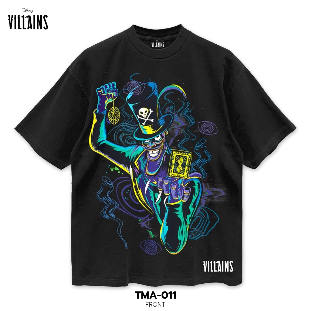 Villains เสื้อยืดการ์ตูน ลาย "รวมเหล่าตัวร้าย" ดิสนีย์ คอลเลคชั่น "Disney Villains"  (TMA-011)