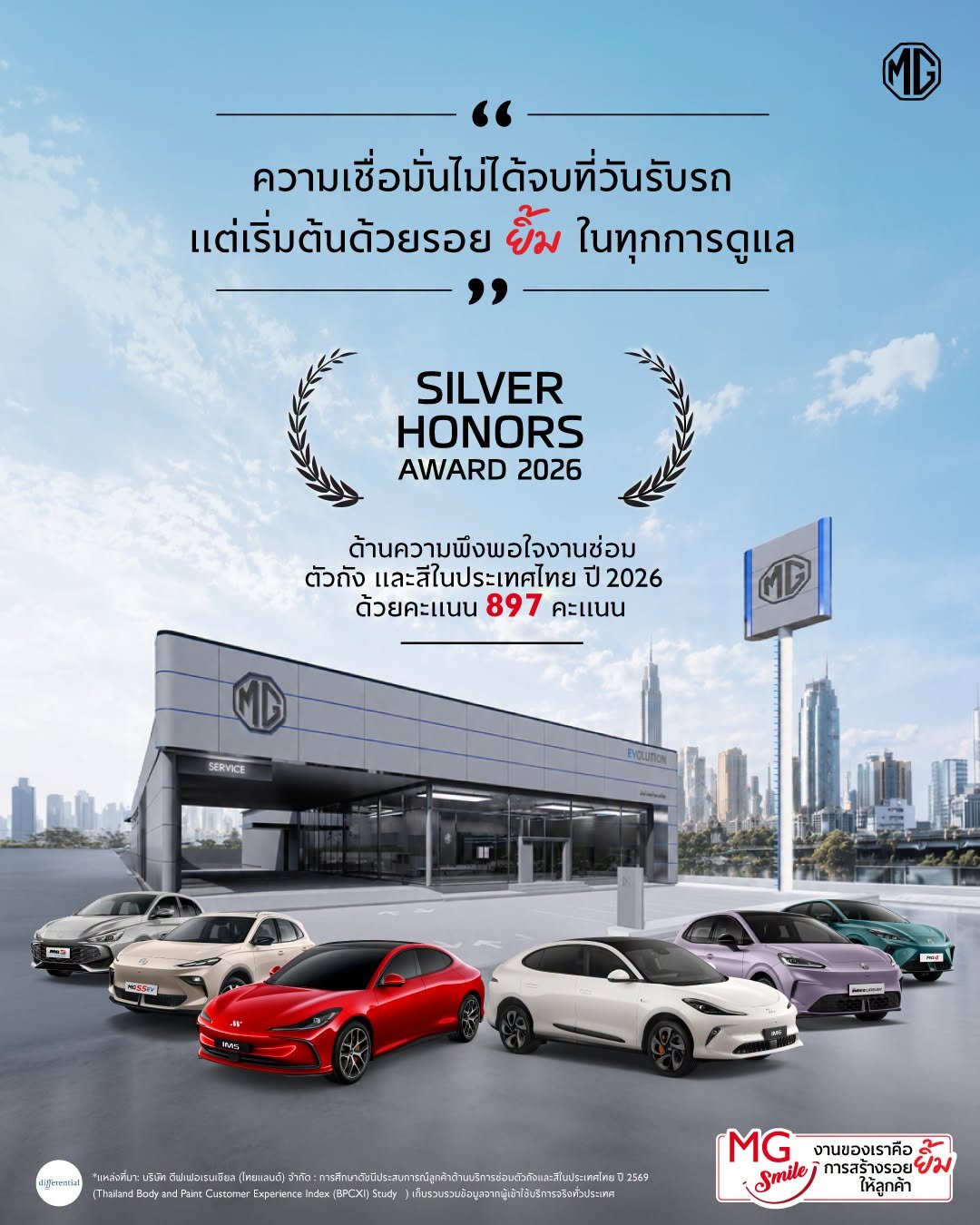 ความมั่นใจ...เริ่มต้นตั้งแต่วันที่คุณเป็นเจ้าของ MG ไปตลอด
