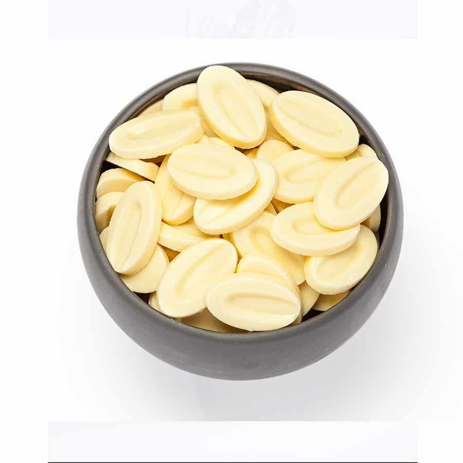 Plaques de chocolat blanc Valrhona Ivoire