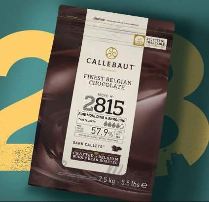 CALLEBAUT 57.9% - Finest Belgian Dark Chocolate  2815