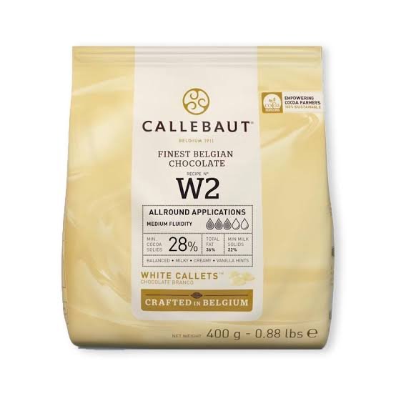 CALLEBAUT 28%- Finest Belgian White Chocolate N W2