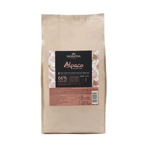 VALRHONA ALPACO 66%  - Dark Chocolate