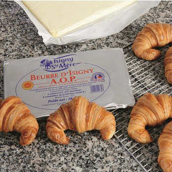 Isigny Sainte-Mère AOP Pastry Sheet 1kg (Unsalted Butter) - เนยทำครัวซองค์