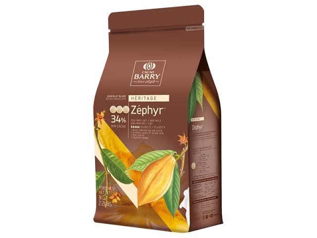 CACAO BARRY ZÉPHYR™ 34%  -White Chocolate