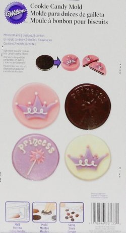 Wilton Princess Cookie Candy Mold 