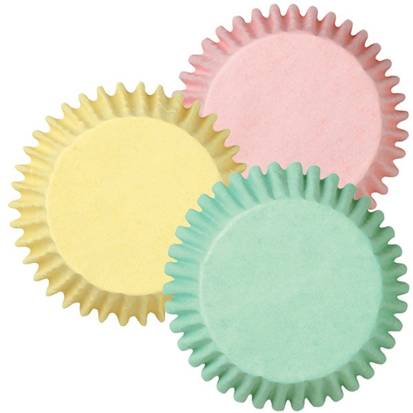 Wilton Assorted Pastel Color Baking Cups (75cups)