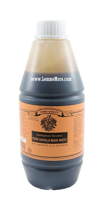 Nielsen-Massey Madagascar Bourbon Pure Vanilla Bean Paste 1 Litre : 1000ml (34oz)