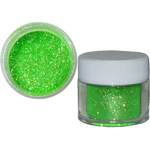 Disco Glitter : HEAT GREEN 5 g