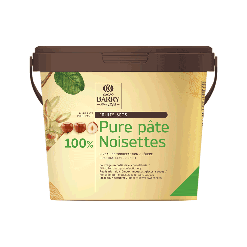 CACAO BARRY Pure Hazelnuts Paste 100%