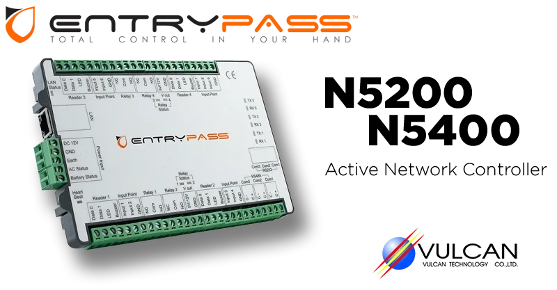 EntryPass N5200 & N5400 - Active Network Controller