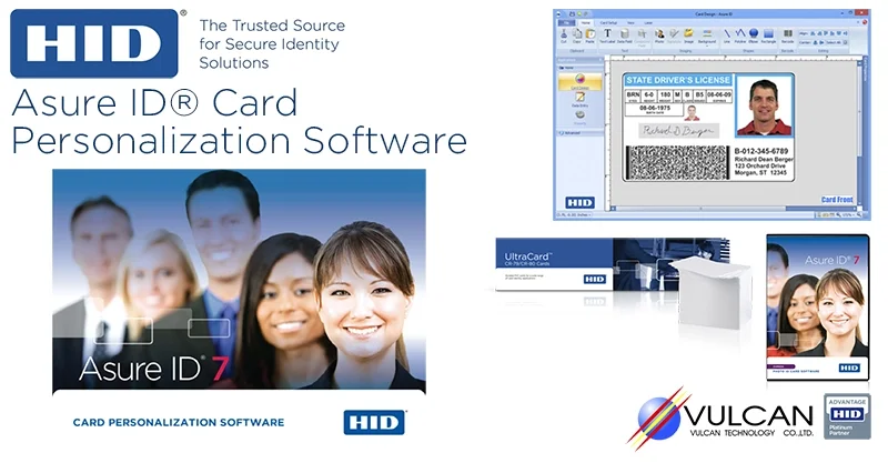ซอฟต์แวร์พิมพ์บัตร HID Asure ID