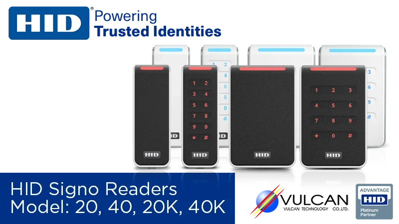 Hid Reader Color Code เครื่องอ่านบัตร HID Signo Reader สำหรับระบบ Access Control
