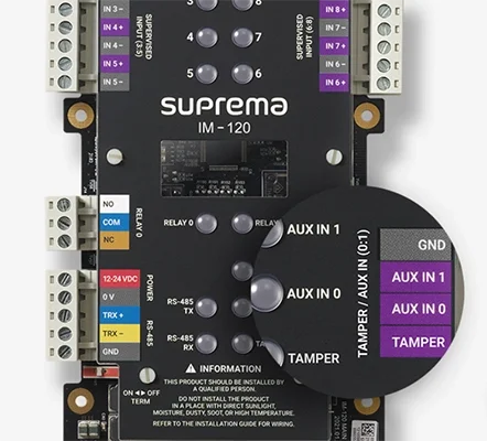 Suprema IM-120 - Multiple Input Extension Module
