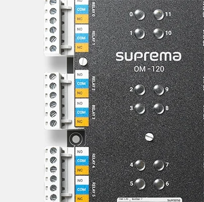 Suprema OM-120 - Multiple Output Extension Module