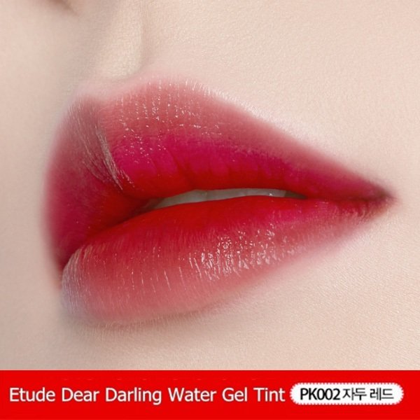 Etude Dear Darling Water Gel Tint #PK002 Plum Red
