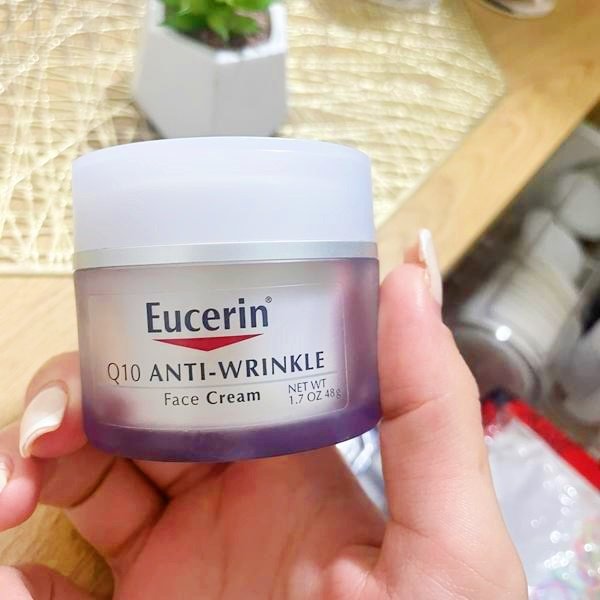 Eucerin Q10 Anti-Wrinkle Face Creme 48g.