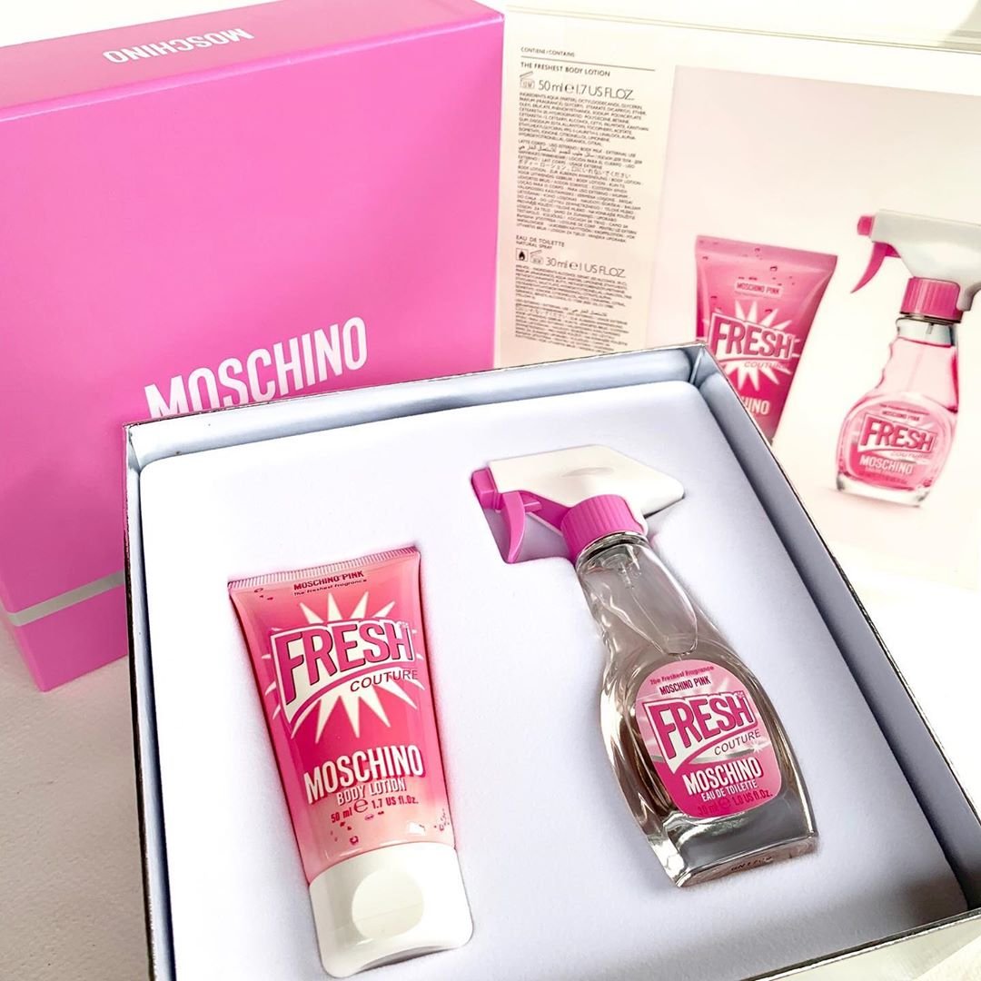 Moschino Pink Fresh Couture Duo Set