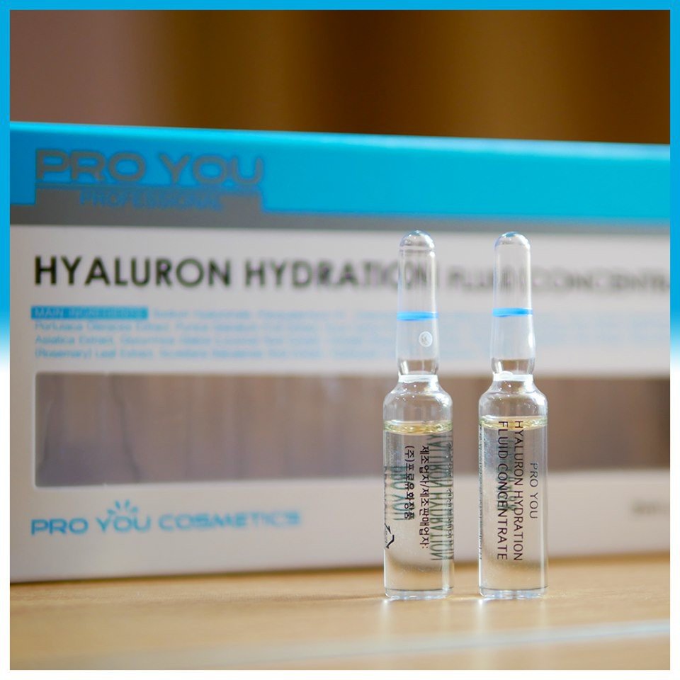 Pro You Hyaluron Hydration Fluid Concentrate (2mlx7) สูตร ผิวนุ่มชุ่มชื่น