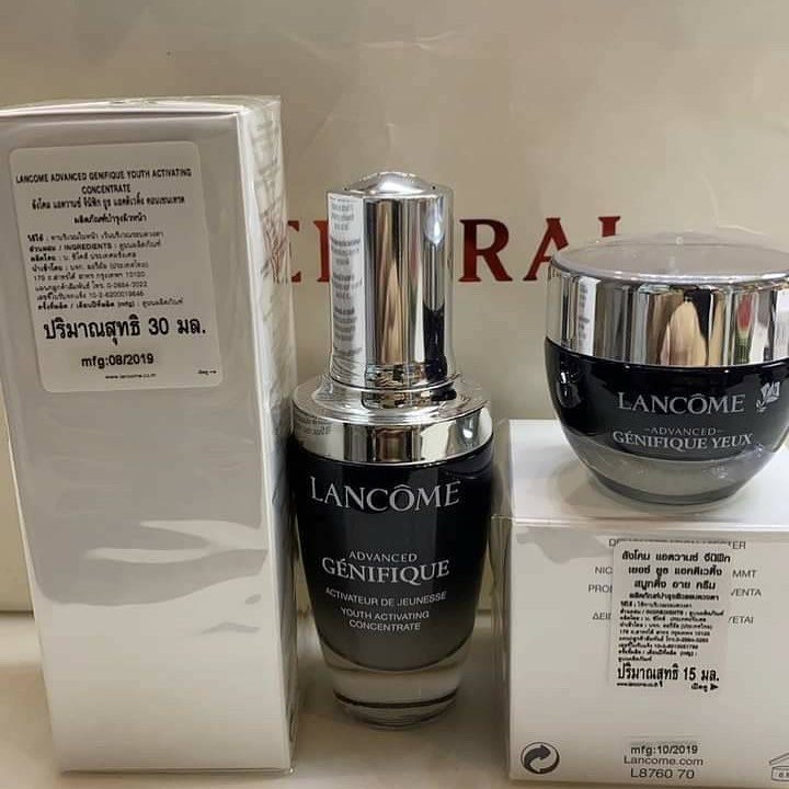 Lancome Advanced Genifique Set Serum 30ml + Eye Cream 15ml (Tester Box)