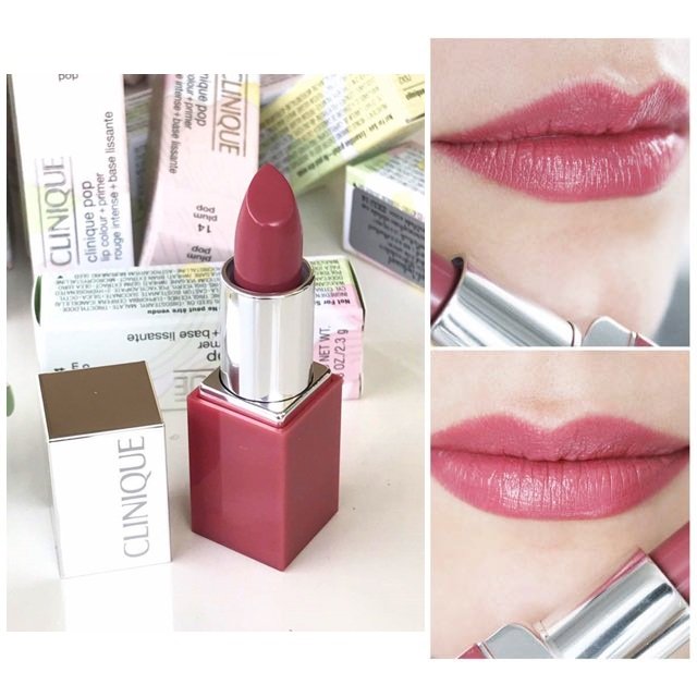 Clinique Pop Lip Colour 2.3g. #14 plum pop
