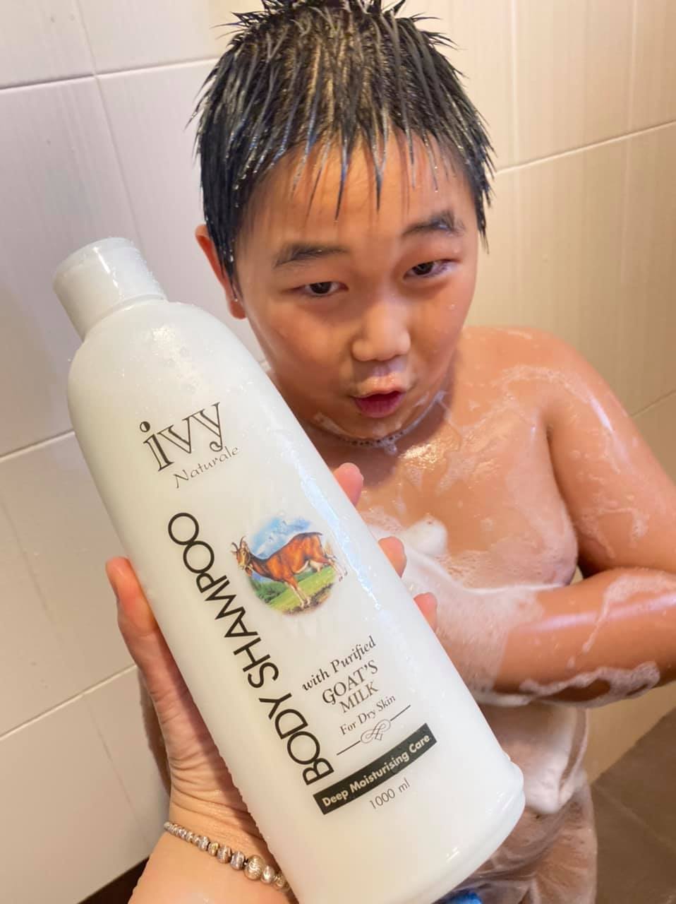 Ivy Naturale : Body shampoo 1000ml สบู่เหลวเนื้อครีม