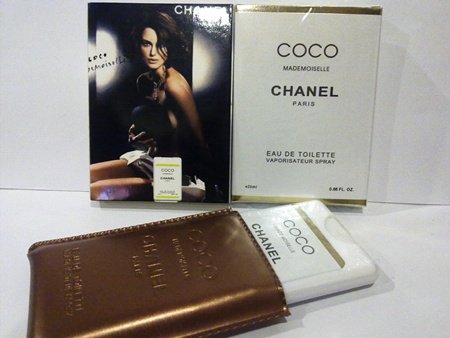 Chanel coco mademoiselle EDT ขนาด 20 ml (หัวสเปรย์) ซองหนัง
