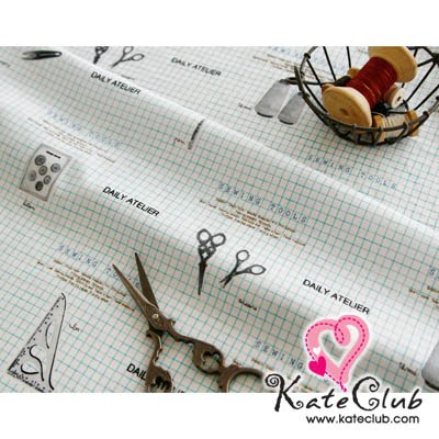 SALE - ผ้า Cotton - Daily Atelier Sewing  (1/4 หลา=45x70cm)