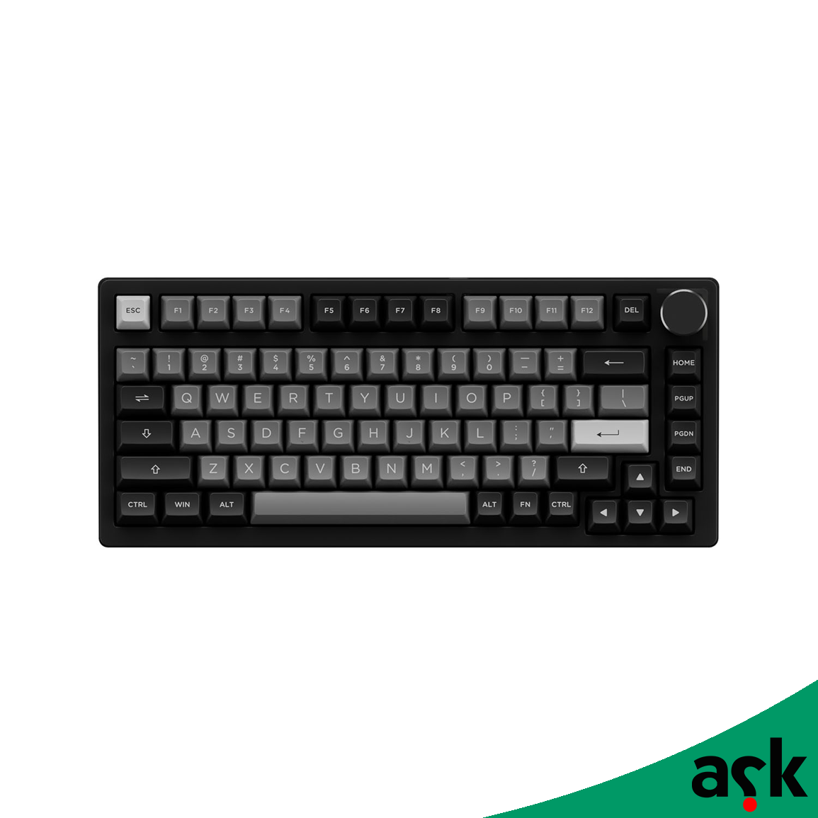 AKKO PC75B Plus Black & Silver