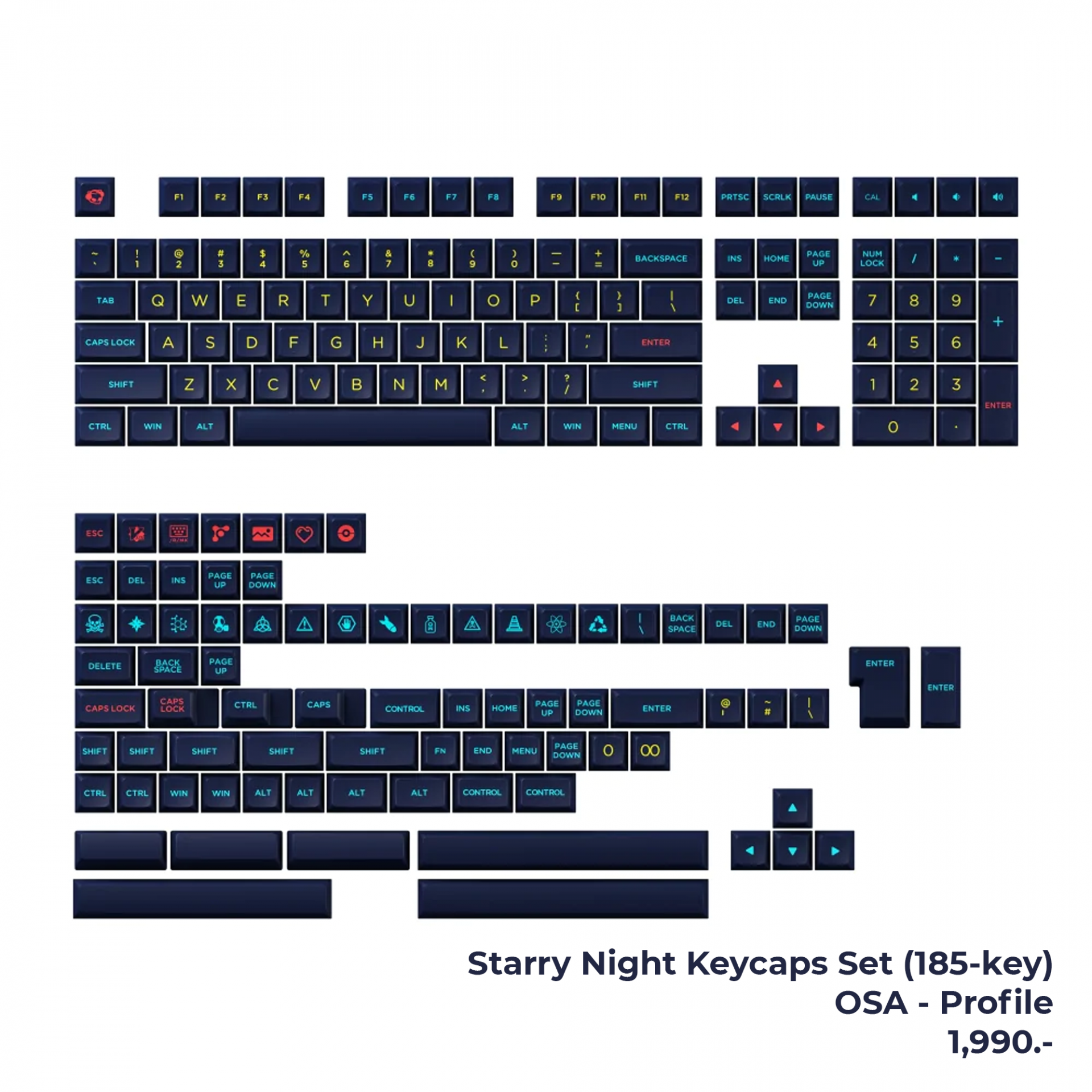 AKKO Starry Night - OSA Profile 185keys