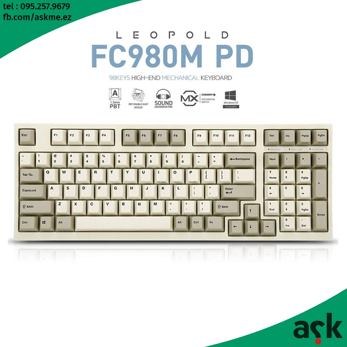 LEOPOLD FC980M White 2 Tone - Classic