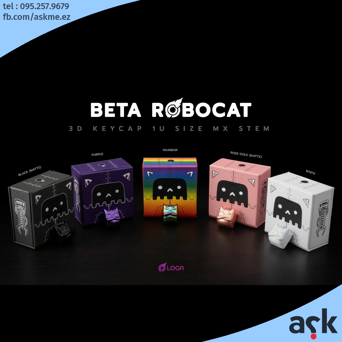 LOGA : BETA THE ROBO CAT R2 (สีใหม่)