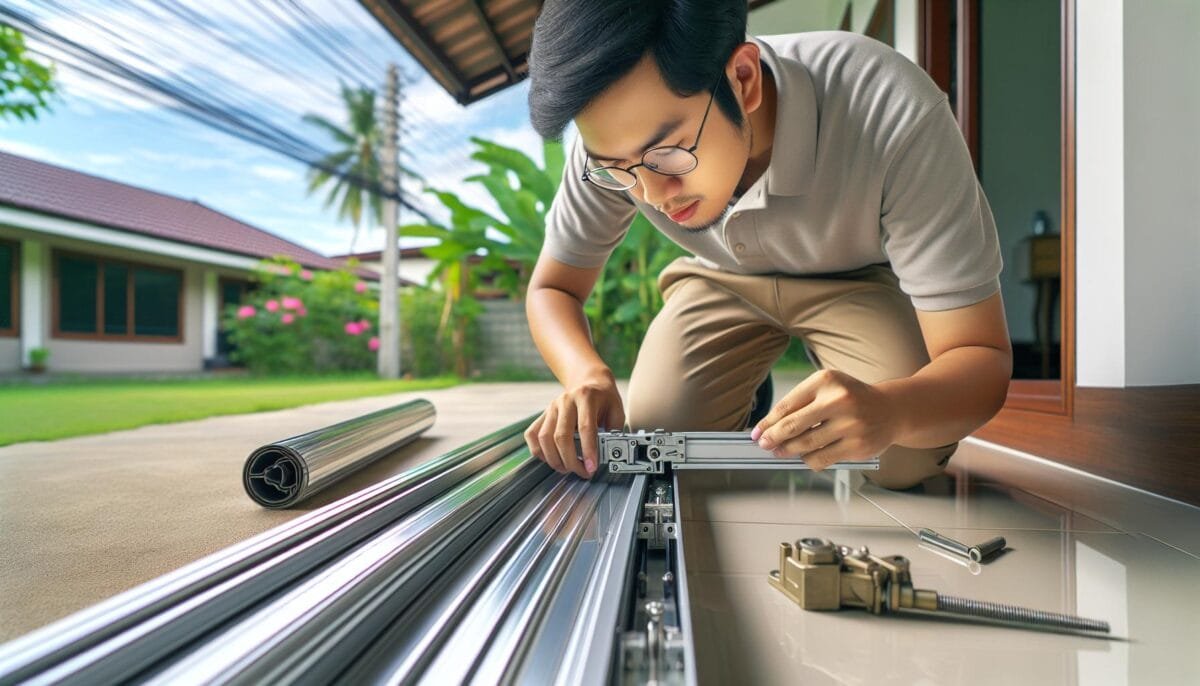 วิธีติดตั้งประตูม้วน วิธีติดตั้งประตูม้วน