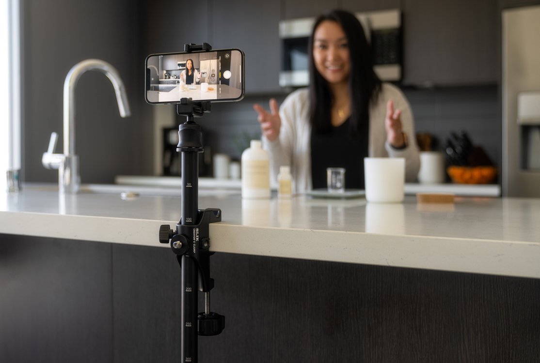 Slik Creator's Clamp จับกับราวสะพานไม้