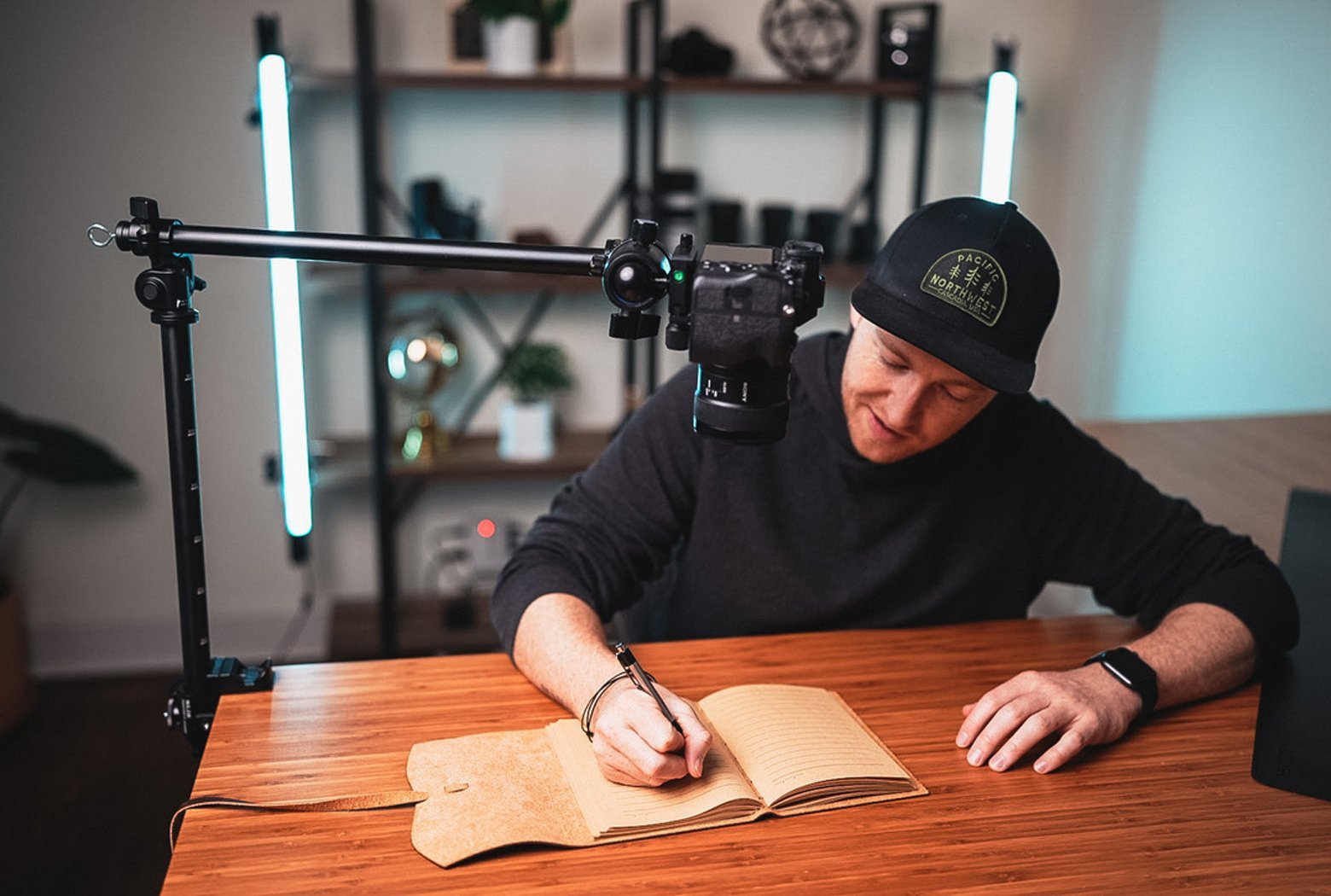 เซ็ตกล้องถ่ายแบบ Lay-Flat หรือ Bird's eye vivew