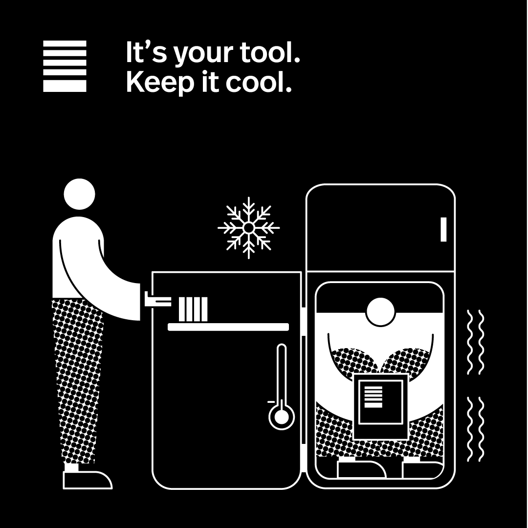 Keep it cool.