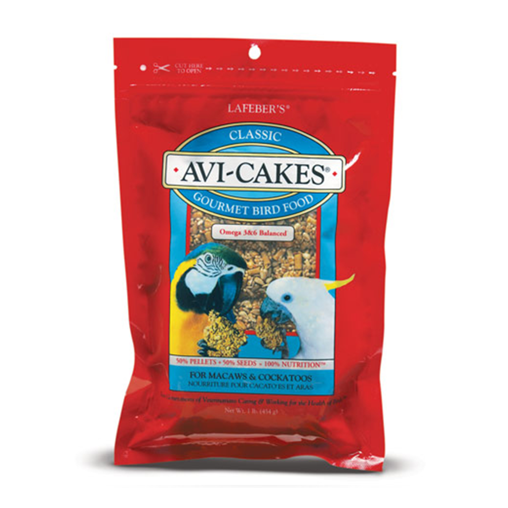 Classic Avi-Cakes for Macaw & Cockatoo