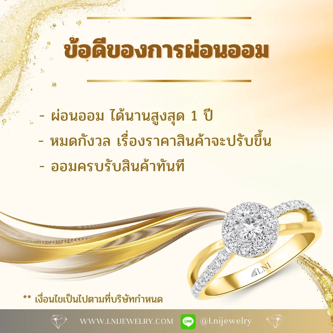 ข้อดีของการผ่อนออม