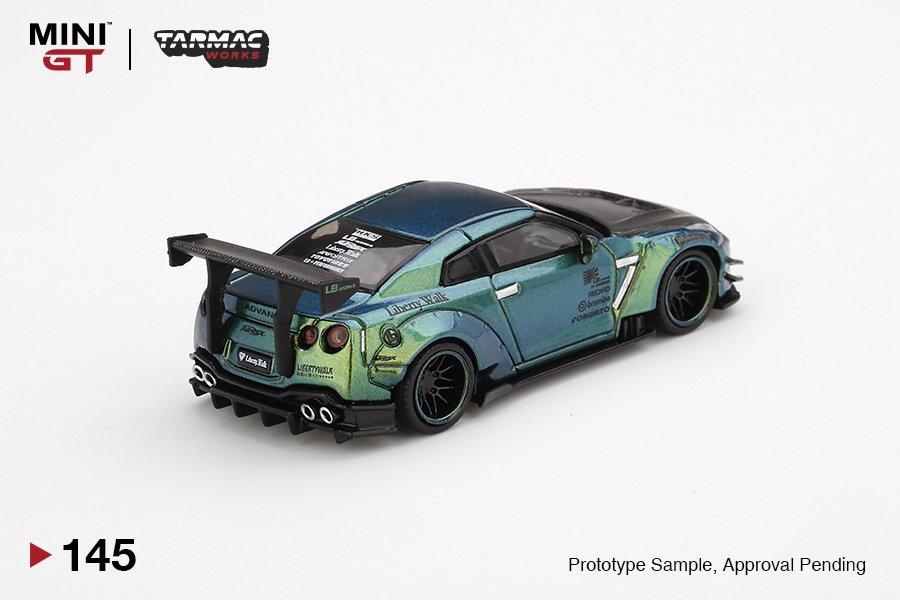 LB☆WORKS Nissan GT-R (R35) Magic Green