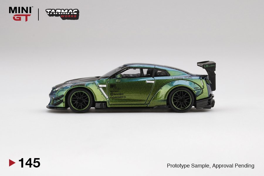 LB☆WORKS Nissan GT-R (R35) Magic Green LB☆WORKS Nissan GT-R (R35) Magic Green